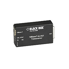 Black Box Aui To 10-mbps Copper Transceiver - Dc Power, Gsa, Taa (LE180A)
