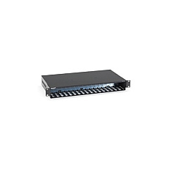 Black Box Rackmount Power Tray - 18-slot, Ac Power, Mini Media Converters, Gsa, Taa (LHC018A-AC-R2)