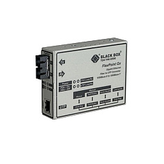 Black Box Gigabit Ethernet Media Converter-1000-mbps Copper To 1000-mbps Multimode Fiber, 850nm, 0.3km, Sc, Gsa, Taa (LMC1003A-R3) Black Box Gigabit Ethernet Media Converter-1000-mbps Copper To 1000-mbps Multimode Fiber, 850nm, 0.3km, Sc, Gsa, Taa (LMC1003A-R3)