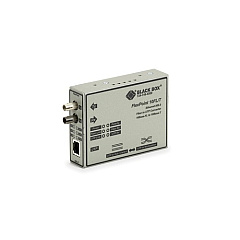 Black Box Ethernet (10-mbps) Media Converter - 10-mbps Copper To 10-mbps Multimode Fiber, 850nm, 2km, St, Gsa, Taa (LMC212A-MM-R3) Black Box Ethernet (10-mbps) Media Converter - 10-mbps Copper To 10-mbps Multimode Fiber, 850nm, 2km, St, Gsa, Taa (LMC212A-MM-R3)
