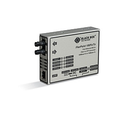 Black Box Fast Ethernet (100-mbps) Media Converter - 100-mbps Copper To 100-mbps Multimode Fiber, 1310nm, 0.3km, St, Gsa, Taa (LMC213A-MMST-R2) Black Box Fast Ethernet (100-mbps) Media Converter - 100-mbps Copper To 100-mbps Multimode Fiber, 1310nm, 0.3km, St, Gsa, Taa (LMC213A-MMST-R2)