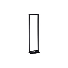 Black Box Aluminum Distribution Rack - 38u, 2-post Rack, 19"w X 14"d, 12-24 Mounting, Black, 1000-lb. Capacity, Gsa, Taa (RM161AR3)