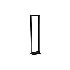 Black Box Aluminum Distribution Rack - 45u, 2-post Rack, 19"w X 14"d, 12-24 Mounting, Black, 1000-lb. Capacity, Gsa, Taa (RM162A-R3)