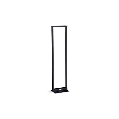 Black Box Aluminum Distribution Rack - 45u, 2-post Rack, 19"w X 14"d, 12-24 Mounting, Black, 1000-lb. Capacity, Gsa, Taa (RM162A-R3)