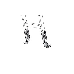 Black Box Ladder Rack Foot Kit, Gsa, Taa (RM649-R2) Black Box Ladder Rack Foot Kit, Gsa, Taa (RM649-R2)