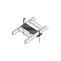 Black Box Rack-to-runway Mounting Plate - Black, Gsa, Taa (RM653-R2) Black Box Rack-to-runway Mounting Plate - Black, Gsa, Taa (RM653-R2)