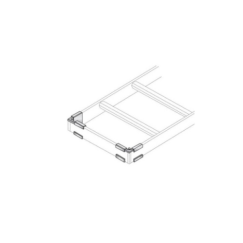 Black Box Ladder Rack Runway Termination Kit, Gsa, Taa (RM694)