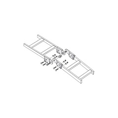 Black Box Ladder Rack Adjustable Butt Splice Kit, Gsa, Taa (RM861) Black Box Ladder Rack Adjustable Butt Splice Kit, Gsa, Taa (RM861)