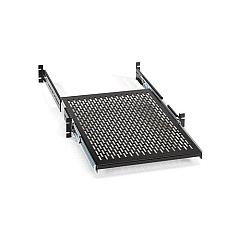 Black Box It Rackmount Vented Shelf - Sliding, 1u, 19", 24"d, 4-point Mounting, 50-lb. Capacity, Gsa, Taa (RMS1924S) Black Box It Rackmount Vented Shelf - Sliding, 1u, 19", 24"d, 4-point Mounting, 50-lb. Capacity, Gsa, Taa (RMS1924S)
