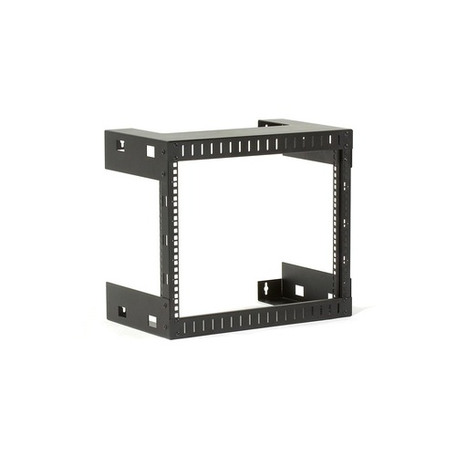 Black Box Wallmount Rack - 8u, M5 Square Holes, 200-lb. Capacity, Taa (RMT990A)