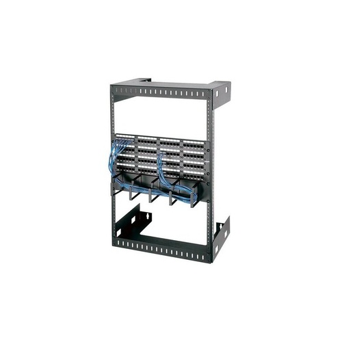Black Box Wallmount Rack - 15u, M5 Square Holes, 150-lb. Capacity, Gsa, Taa (RMT994A)