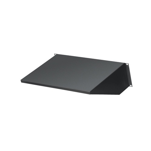 Black Box 19" It Rackmount Solid Shelf - Fixed, 3u, 12"d, 2-point Mounting, 50 Lb., Gsa, Taa (RMTS04)