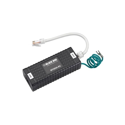 Black Box Telco Data-line Surge Protector - 240vdc Clamping Voltage, 75-amp, Rj-11, 4-wire, Gsa, Taa (SP365A-R2)