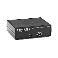 Black Box Db9 A/b Switch - Latching, Remote Controlled Ethernet Rs-232, Dry Contact, Gsa, Taa (SW1046A) Black Box Db9 A/b Switch - Latching, Remote Controlled Ethernet Rs-232, Dry Contact, Gsa, Taa (SW1046A)