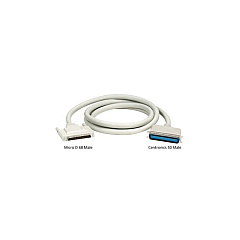Black Box External Scsi Cable Micro D68 Male To Centronics 50 Male, 6-ft. (1.8-m) (EVMS9-0006) Black Box External Scsi Cable Micro D68 Male To Centronics 50 Male, 6-ft. (1.8-m) (EVMS9-0006)