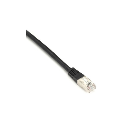 Black Box Cat5e 100-mhz Molded Slimline Stranded Ethernet Patch Cable-shielded (f/utp), Cm Pvc (rj45 M/m), Black, 2-ft. (0.6-m) (EVNSL0172BK-0002)