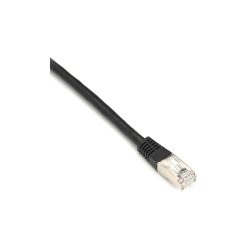 Black Box Cat5e 100-mhz Molded Slimline Stranded Ethernet Patch Cable-shielded (f/utp), Cm Pvc (rj45 M/m), Black, 6-ft. (1.8-m) (EVNSL0172BK-0006)