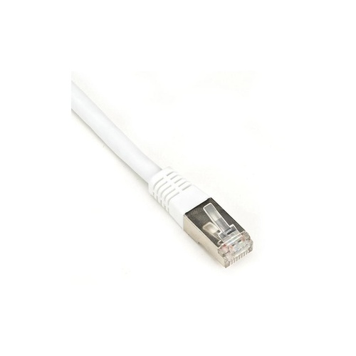 Black Box Cat5e 100-mhz Molded Slimline Stranded Ethernet Patch Cable-shielded (f/utp), Cm Pvc (rj45 M/m), White, 6-ft. (1.8-m) (EVNSL0172WH-0006)