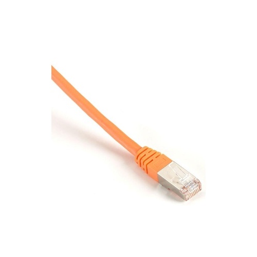 Black Box Cat5e 100-mhz Molded Boot Solid Ethernet Patch Cable Shielded(f/utp),cmp Plenum(rj45 M/m),orange,10-ft.(3.0-m),gsa,taa (EVNSL0173OR-0010)