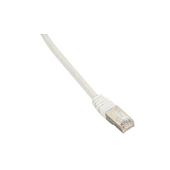 Black Box Cat5e 100-mhz Molded Boot Solid Ethernet Patch Cable-shielded(f/utp),cmp Plenum(rj45 M/m),white,15-ft.(4.6-m),gsa,taa (EVNSL0173WH-0015)