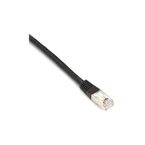 Black Box Cat6 250-mhz Molded Slimline Stranded Ethernet Patch Cable-shielded (s/ftp), Cm Pvc (rj45 M/m), Black, 30-ft. (9.1-m) (EVNSL0272BK-0030)
