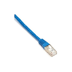 Black Box Cat6 250-mhz Molded Slimline Stranded Ethernet Patch Cable - Shielded (s/ftp), Cm Pvc (rj45 M/m), Blue, 1-ft. (0.3-m) (EVNSL0272BL0001) Black Box Cat6 250-mhz Molded Slimline Stranded Ethernet Patch Cable - Shielded (s/ftp), Cm Pvc (rj45 M/m), Blue, 1-ft. (0.3-m) (EVNSL0272BL0001)