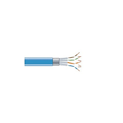 Black Box Cat6 250-mhz Stranded Ethernet Bulk Cable - Shielded (s/ftp), Cm Pvc, Blue, 1000-ft. (304.8-m) Spool (EVNSL0272BL-1000)