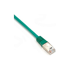 Black Box Cat6 250-mhz Molded Slimline Stranded Ethernet Patch Cable - Shielded (s/ftp), Cm Pvc (rj45 M/m), Green, 6-ft. (1.8-m) (EVNSL0272GN-0006)