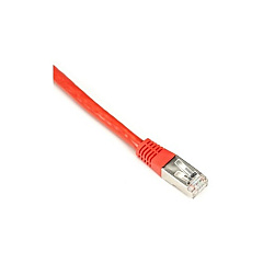 Black Box Cat6 250-mhz Molded Slimline Stranded Ethernet Patch Cable - Shielded (s/ftp), Cm Pvc (rj45 M/m), Red, 20-ft. (6.0-m) (EVNSL0272RD-0020)