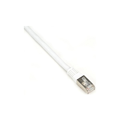 Black Box Cat6 250-mhz Molded Slimline Stranded Ethernet Patch Cable-shielded (s/ftp), Cm Pvc (rj45 M/m), White, 30-ft. (9.1-m) (EVNSL0272WH-0030)