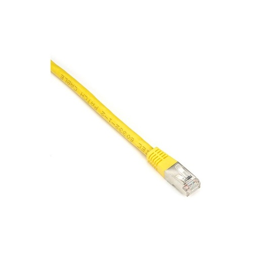 Black Box Cat6 250-mhz Molded Slimline Stranded Ethernet Patch Cable-shielded (s/ftp), Cm Pvc (rj45 M/m), Yellow, 6-ft. (1.8-m) (EVNSL0272YL-0006)