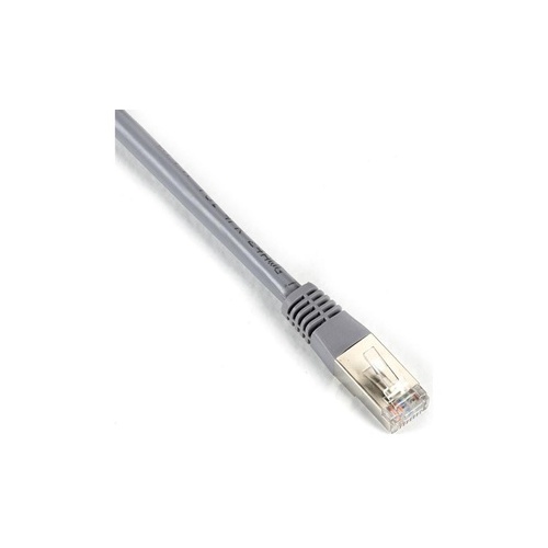 Black Box Cat5e 100-mhz Molded Snagless Solid Ethernet Patch Cable-shielded(f/utp), Cm Pvc (rj45 M/m), Gray, 25-ft. (7.6-m), Gsa (EVNSL0502MS-0025)