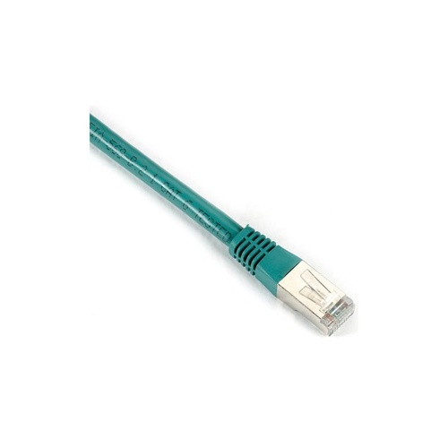 Black Box Cat6 400-mhz Molded Boot Solid Ethernet Patch Cable - Shielded (f/utp), Cm Pvc (rj45 M/m), Green, 20-ft. (6.0-m), Gsa (EVNSL0607MS-0020)