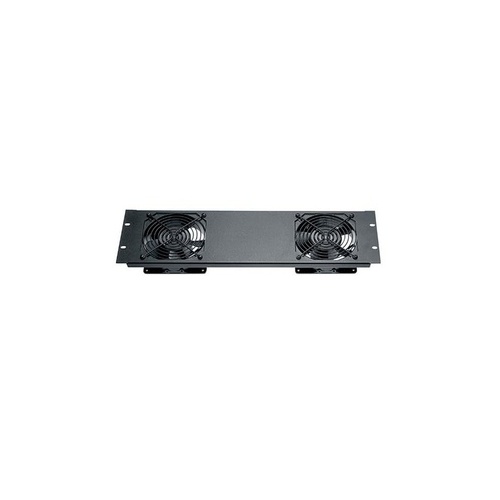 Black Box Quiet Fan Panel With (2) Fans - 3u, Gsa, Taa (RMT079)