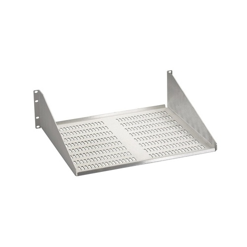 Black Box It Rackmount Vented Shelf - Fixed, 3u, 19", 17.2"d, 2-point Mounting, 50-lb. Capacity, Gsa, Taa (RMT137)