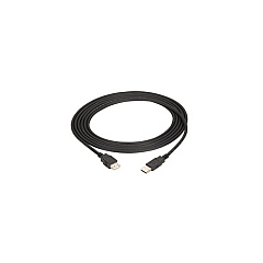 Black Box Usb 2.0 Extension Cable - Type A Male To Type A Female, Black, 6-ft. (1.8-m) (USB05E-0006)