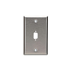 Black Box Wallplate - Stainless Steel, Db9, Single-gang, 1-port, Gsa, Taa (WP070) Black Box Wallplate - Stainless Steel, Db9, Single-gang, 1-port, Gsa, Taa (WP070)