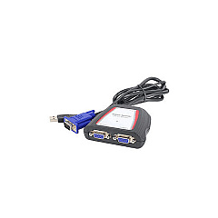 SIIG 1x2 Compact Vga Splitter (CEVG0A11S1)