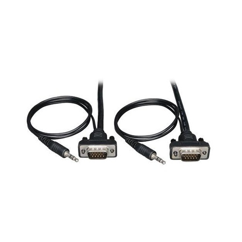 Tripp Lite 3ft Svga/vga Monitor Cable Low Prof M/m (P504003SM)