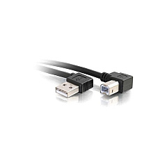 C2G 3m Usb 2.0 Right Angled A To B M/m (28111)