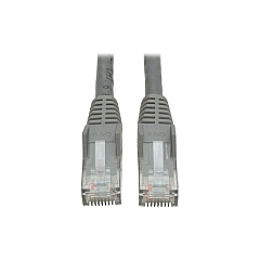 Tripp Lite 15ft Cat6 Snagless Patch Cable M/m Gray (N201-015-GY)