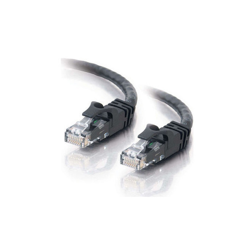 C2G 25ft Black Snagless Cat6 Cable (10297)