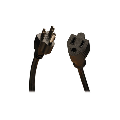 Tripp Lite 15ft Power Cord 10a 18awg 5-15p To 5-15r (P022-015)