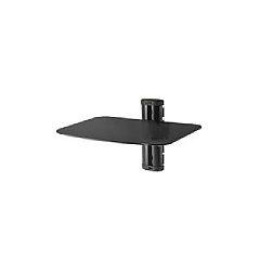 Peerless Av Wall Shelf, Single W/glass (ESHV20)
