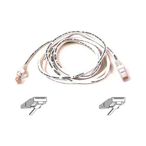 Belkin Cat6 Patch Cable Rj45m/rj45m 14ft White (A3L980-14-WHT-S)