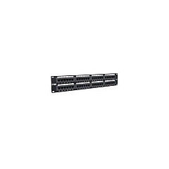 Belkin 48-ports Cat5e Patch Panel Black (F4P638-48-AB5) Belkin 48-ports Cat5e Patch Panel Black (F4P638-48-AB5)