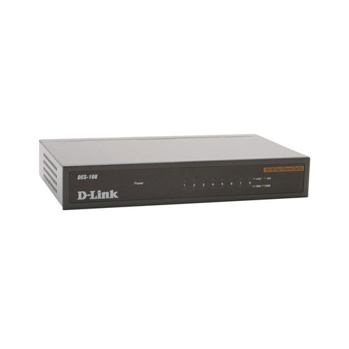 D-Link Unmanaged 10/100 8-port Switch (DES108)
