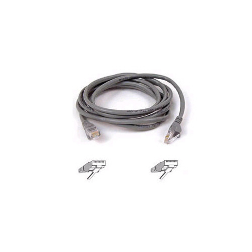 Belkin Cat6 Patch Cable Rj45m/rj45m 7ft Gray (A3L9002-07-S)