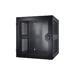APC 13u Wall-mount Enclosure Vented Front D (AR100HD)