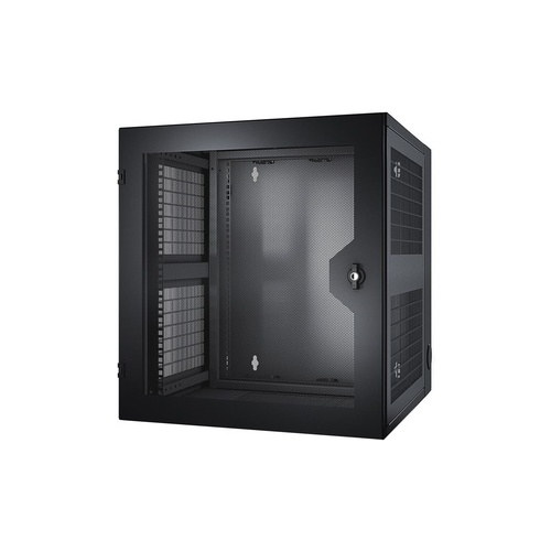 APC 13u Wall-mount Enclosure Vented Front D (AR100HD)